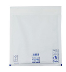 Busta imbottita Sacboll - E (24 x 32 cm) - carta - bianco - Blasetti - conf. 10 pezzi