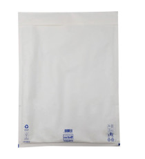 Busta imbottita Sacboll - K (37 x 55 cm) - carta - bianco - Blasetti - conf. 10 pezzi