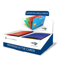 Busta porta card - 5,8x8,7 cm - 1 tasca - colori assortiti - Sei Rota Busta porta card - 5,8x8,7 cm - 1 tasca - colori assortiti - Sei Rota