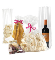 Busta regalo Crystal - 15 x 25 cm - 30 micron - trasparente - PNP - conf. 100 pezzi Busta regalo Crystal - 15 x 25 cm - 30 micron - trasparente - PNP - conf. 100 pezzi