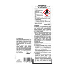 Busta rodenticida - 1,53 kg - pasta blu - Protemax Busta rodenticida - 1,53 kg - pasta blu - Protemax