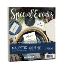 Busta Special Events - 170 x 170 mm - 120 gr - crema - Favini - conf. 10 buste Busta Special Events - 170 x 170 mm - 120 gr - crema - Favini - conf. 10 buste