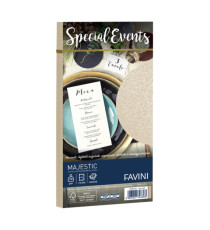 Busta Special Events metal - sabbia - 110 x 220mm - 120gr - Favini - conf. 10 buste Busta Special Events metal - sabbia - 110 x 220mm - 120gr - Favini - conf. 10 buste