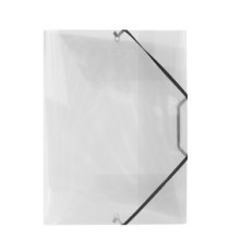 Cartella 3L con elastico Lumina - 22x30cm - trasparente - D0/3 - Favorit Cartella 3L con elastico Lumina - 22x30cm - trasparente - D0/3 - Favorit