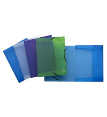 Cartellina 3 lembi - con elastico 2ndLife - 24x32 cm - dorso 2,5 cm - mix 4 colori - Favorit Cartellina 3 lembi - con elastico 2ndLife - 24x32 cm - dorso 2,5 cm - mix 4 colori - Favorit