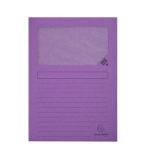 Cartellina a L Forever - con finestra - 130g - 22 x 31 cm - colori assortiti - Exacompta - conf. 10 pezzi Cartellina a L Forever - con finestra - 130g - 22 x 31 cm - colori assortiti - Exacompta - conf. 10 pezzi