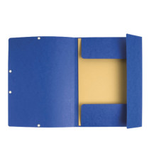 Cartellina con elastico - cartoncino Lustrè - 3 lembi - 24 x 32 cm - colori assortiti - Exacompta Cartellina con elastico - cartoncino Lustrè - 3 lembi - 24 x 32 cm - colori assortiti - Exacompta