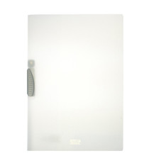 Cartellina con molla Clipper - 22 x 30 cm - trasparente neutro - Fellowes Cartellina con molla Clipper - 22 x 30 cm - trasparente neutro - Fellowes