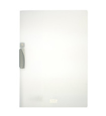 Cartellina con molla Clipper - 22 x 30 cm - trasparente neutro - Fellowes Cartellina con molla Clipper - 22 x 30 cm - trasparente neutro - Fellowes