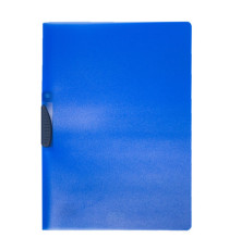 Cartellina con molla Clipper - 22x30 cm - trasparente blu - Fellowes Cartellina con molla Clipper - 22x30 cm - trasparente blu - Fellowes