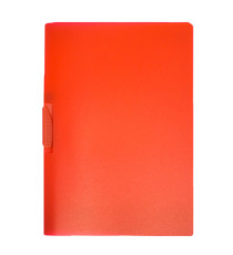 Cartellina con molla Clipper - 22x30 cm - trasparente rosso - Fellowes Cartellina con molla Clipper - 22x30 cm - trasparente rosso - Fellowes