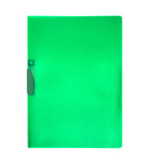 Cartellina con molla Clipper - 22x30 cm - trasparente verde - Fellowes Cartellina con molla Clipper - 22x30 cm - trasparente verde - Fellowes