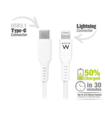 Cavo lightning USB TYPE-C - per smartphone e tablet - 1 mt - Eminent Cavo lightning USB TYPE-C - per smartphone e tablet - 1 mt - Eminent