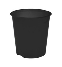 Cestino gettacarte E020 Modula - altezza 32,5 cm - diametro 31 cm - 16,5 L - nero - Fellowes