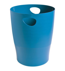 Cestino gettacarte Ecobin Bee Blue - 15 L - turchese - Exacompta