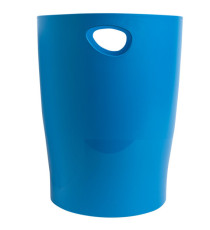 Cestino gettacarte Ecobin Bee Blue - 15 L - turchese - Exacompta