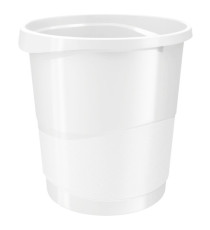 Cestino gettacarte Europost VIVIDA - 25,8 x 28,5 cm - altezza 32,2 cm - 14 L - bianco - Esselte Cestino gettacarte Europost VIVIDA - 25,8 x 28,5 cm - altezza 32,2 cm - 14 L - bianco - Esselte