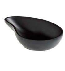 Ciotola a goccia fingerfood - 10 x 6,5 x 2,4 cm - melamina - nero - Leone Ciotola a goccia fingerfood - 10 x 6,5 x 2,4 cm - melamina - nero - Leone