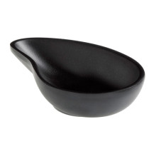 Ciotola a goccia fingerfood - 10 x 6,5 x 2,4 cm - melamina - nero - Leone Ciotola a goccia fingerfood - 10 x 6,5 x 2,4 cm - melamina - nero - Leone