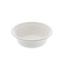 Ciotola monouso Bio - rotonda - diametro 13,5 cm - 350 ml - cellulosa - bianco - Leone - conf. 50 pezzi Ciotola monouso Bio - rotonda - diametro 13,5 cm - 350 ml - cellulosa - bianco - Leone - conf. 50 pezzi