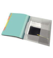 Classificatore colour'lce - 12 divisori - dorso 2 cm - 26,6x32 cm - multicolore - Esselte Classificatore colour'lce - 12 divisori - dorso 2 cm - 26,6x32 cm - multicolore - Esselte
