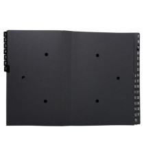 Classificatore numerico 1/31 Ordonator - 25x33 cm - nero - Exacompta Classificatore numerico 1/31 Ordonator - 25x33 cm - nero - Exacompta