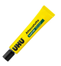Colla attaccatutto senza solventi - 20 ml - in blister - UHU