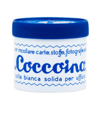 Colla in pasta - barattolo in plastica - 125 gr - bianco - Coccoina