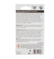 Colla istantanea Super Control - universale - con sistema antigoccia - 5 gr - Bostik