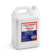 Colla vinilica universale - 5 kg - bianco - Koala