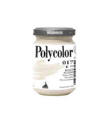 Colore vinilico Polycolor - 140 ml - bianco platino - Maimeri