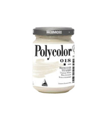 Colore vinilico Polycolor - 140 ml - bianco titanio - Maimeri