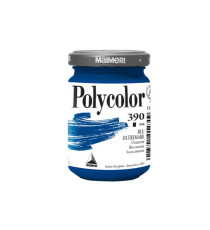 Colore vinilico Polycolor - 140 ml - blu oltremare - Maimeri