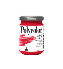 Colore vinilico Polycolor - 140 ml - vermiglione imitazione - Maimeri Colore vinilico Polycolor - 140 ml - vermiglione imitazione - Maimeri