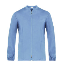 Casacca Gabriele - da uomo - manica lunga - taglia L - azzurro - Giblor's