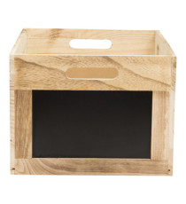 Cassetta portamenù - con lavagna - 21 x 33 x 24,2 cm - Securit Cassetta portamenù - con lavagna - 21 x 33 x 24,2 cm - Securit