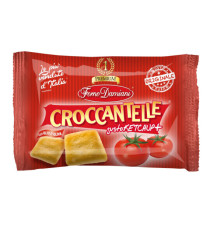 Croccantelle - in sacchetto - 35 gr - gusto ketchup - Brancato
