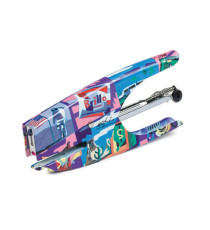 Cucitrice a pinza Pop Art - punti 6/4 - American Dream - acciaio cromato - Iternet Cucitrice a pinza Pop Art - punti 6/4 - American Dream - acciaio cromato - Iternet