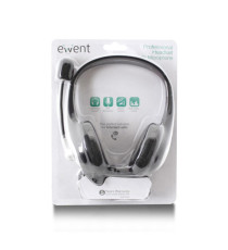 Cuffie con microfono EW3562 - Eminent Ewent Cuffie con microfono EW3562 - Eminent Ewent