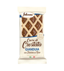 Cuor di crostata gianduia - 60 gr - Falcone Cuor di crostata gianduia - 60 gr - Falcone