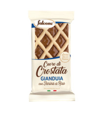 Cuor di crostata gianduia - 60 gr - Falcone