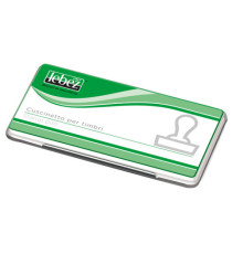 Cuscinetto per timbri - 16,5 x 9 cm - neutro - Lebez