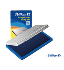 Cuscinetto per timbri - 5 x 7 cm - blu - Pelikan