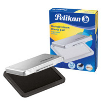 Cuscinetto per timbri - 5 x 7 cm - nero - Pelikan