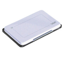 Cuscinetto per timbri in gomma - nero - Viva