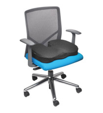 Cuscino per sedile in Cool-Gel Premium - refrigerante - Nero - Kensington