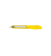 Cutter con bloccalama - 9 mm - Lebez - conf. 20 pezzi Cutter con bloccalama - 9 mm - Lebez - conf. 20 pezzi