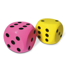 Dado gigante - in spugna - 15 x 15 x 15 cm - CWR Dado gigante - in spugna - 15 x 15 x 15 cm - CWR