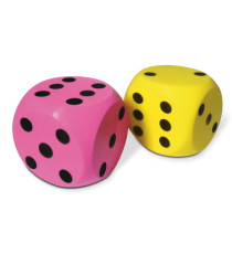 Dado gigante - in spugna - 15 x 15 x 15 cm - CWR Dado gigante - in spugna - 15 x 15 x 15 cm - CWR