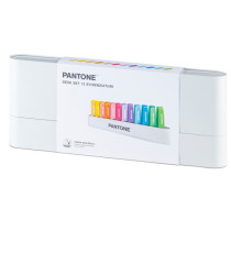 Desk set evidenziatori - punta a scalpello - colori assortiti - Pantone - conf. 12 pezzi Desk set evidenziatori - punta a scalpello - colori assortiti - Pantone - conf. 12 pezzi
